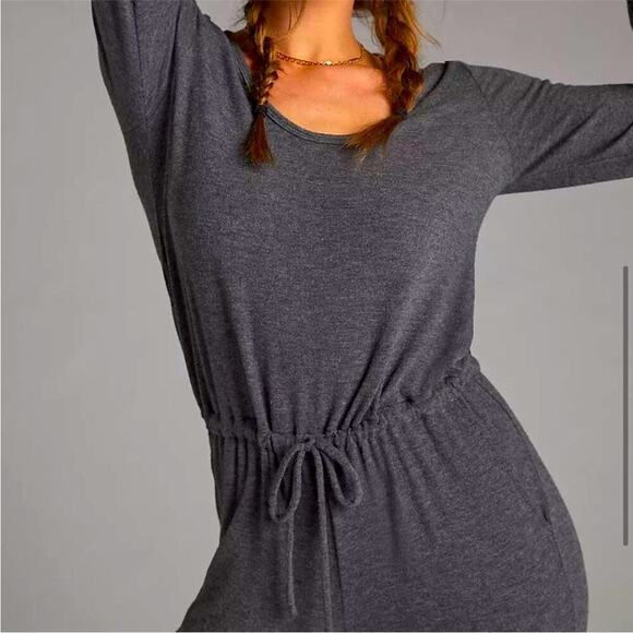 NWOT | Anthropologie | Sundry Tie Waist Jumpsuit 0-2 - Picture 2 of 5